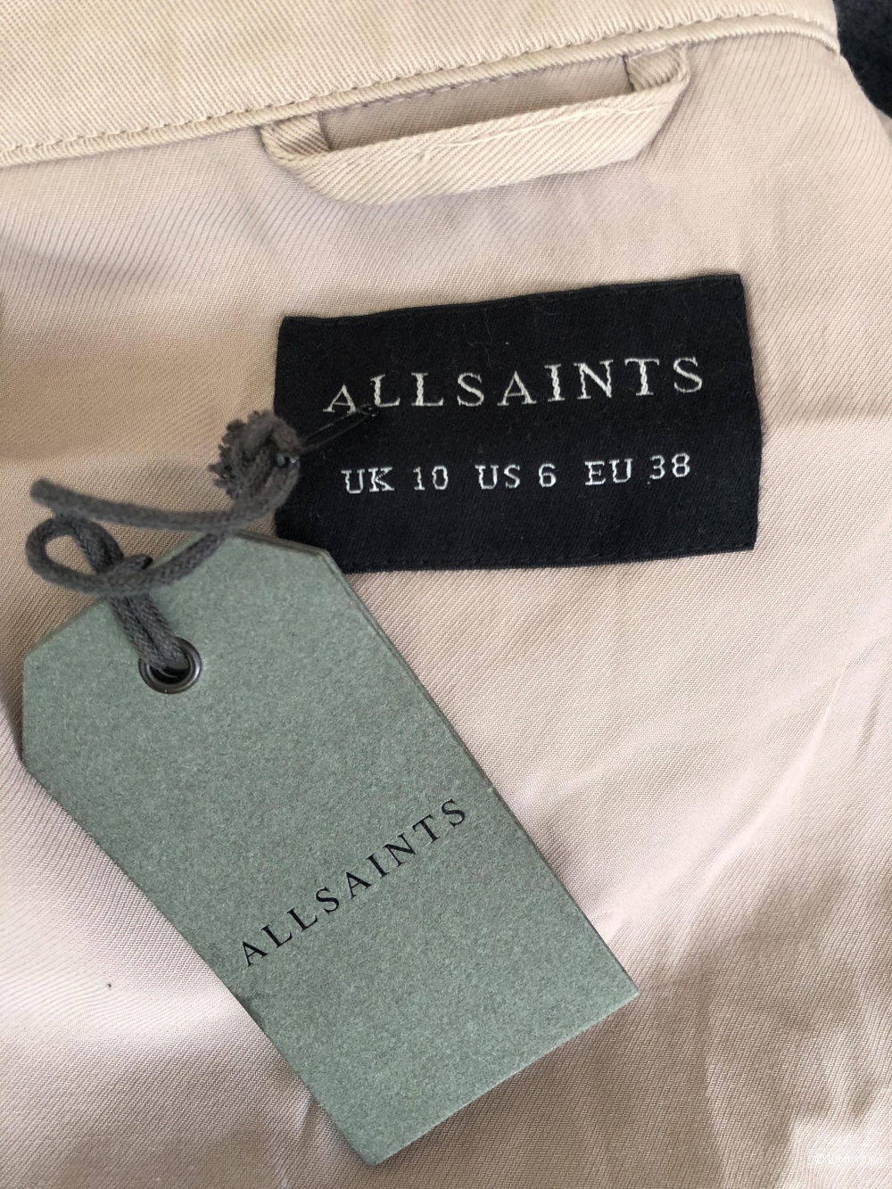 Куртка без рукавов Allsaints размер M