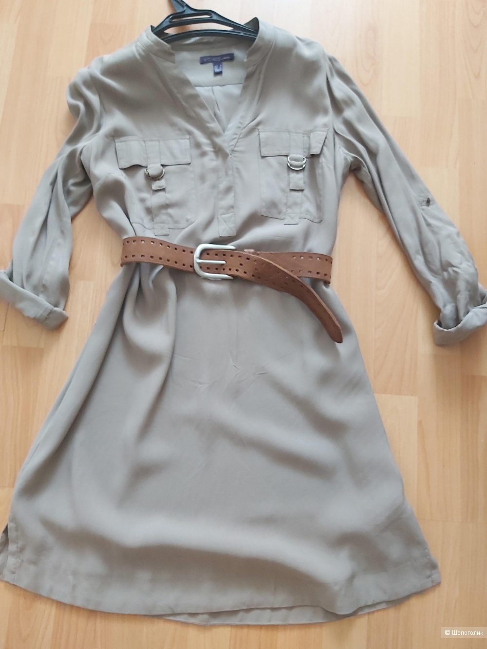 Платье-рубашка Violeta by Mango, 46-48 размер
