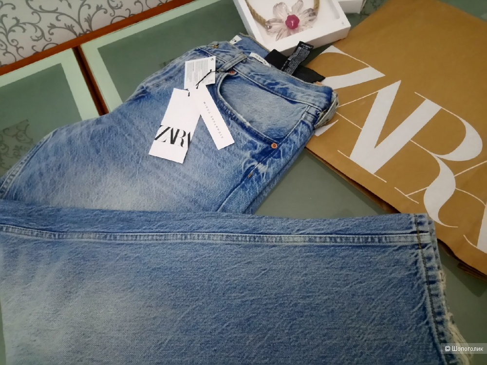Джинсы ZARA, размер росс. 52 ( EU 46 (RU 52))