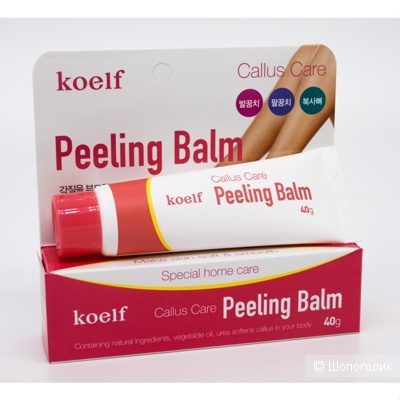 Бальзам-пилинг для ног от натоптышей и мозолей Petitfee Koelf Foot Care Peeling Balm