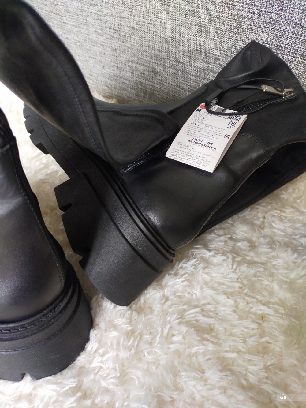 Сапоги Zara размер 41