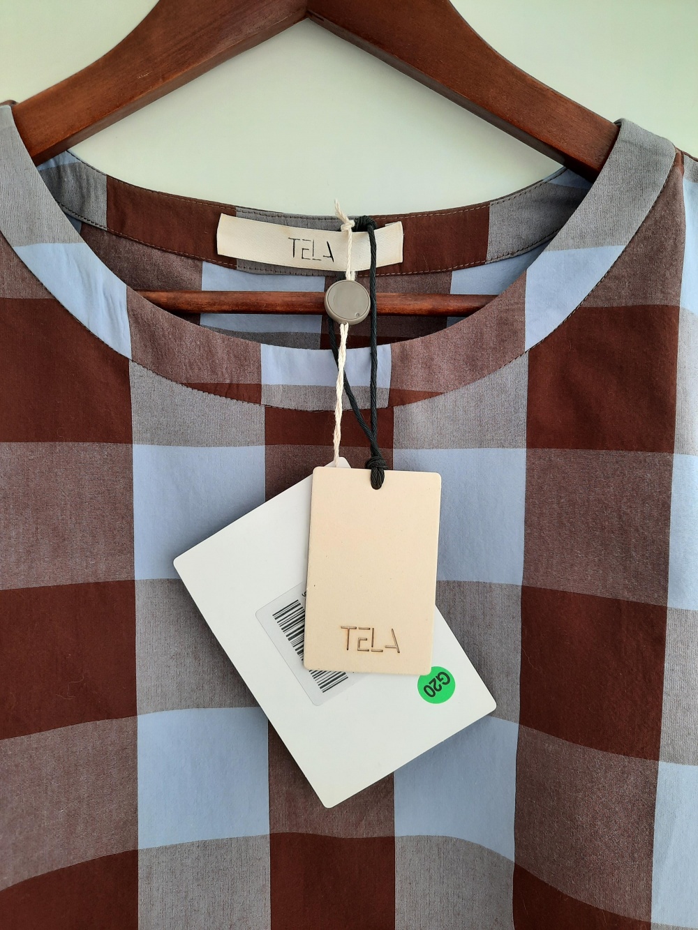Блузка(рубашка) TELA , р. 46
