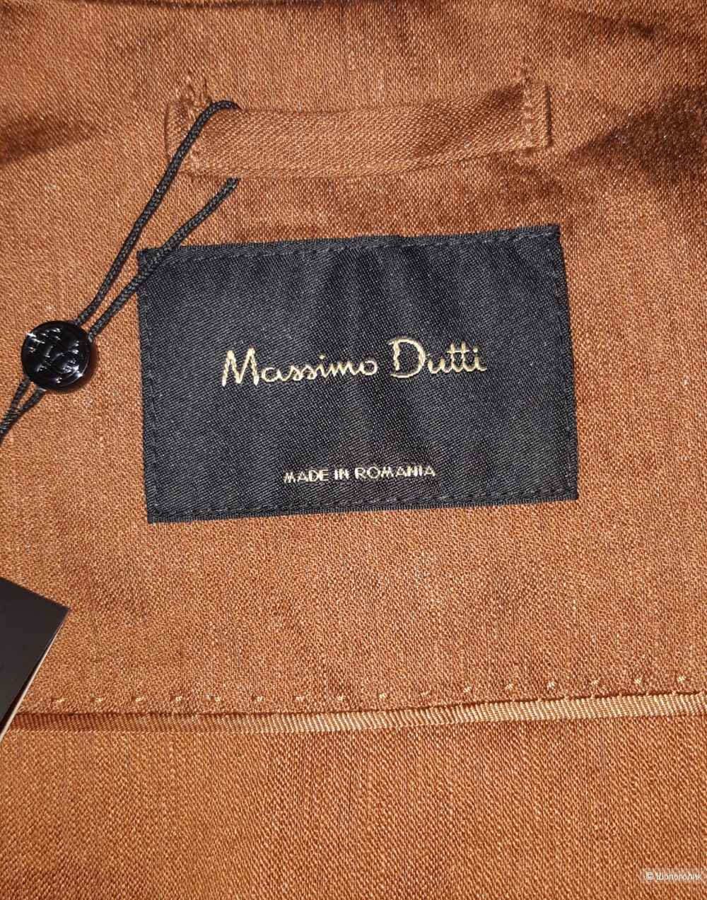 Льняной бомбер massimo dutti, размер m