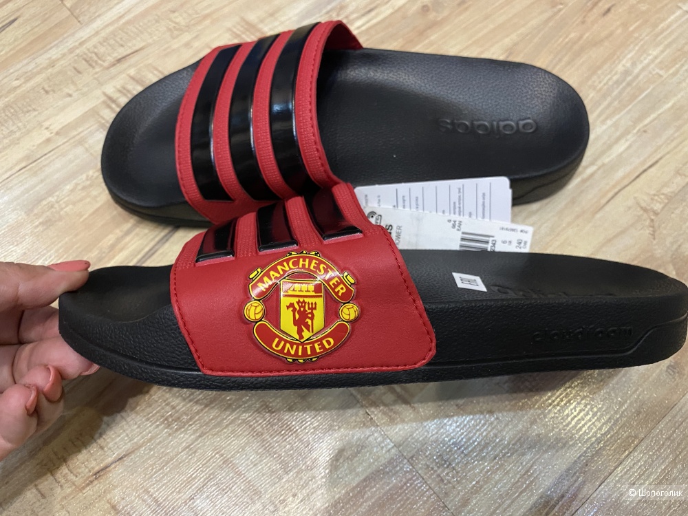 Шлепанцы Adidas Adilette Shower, размер 38 на 37