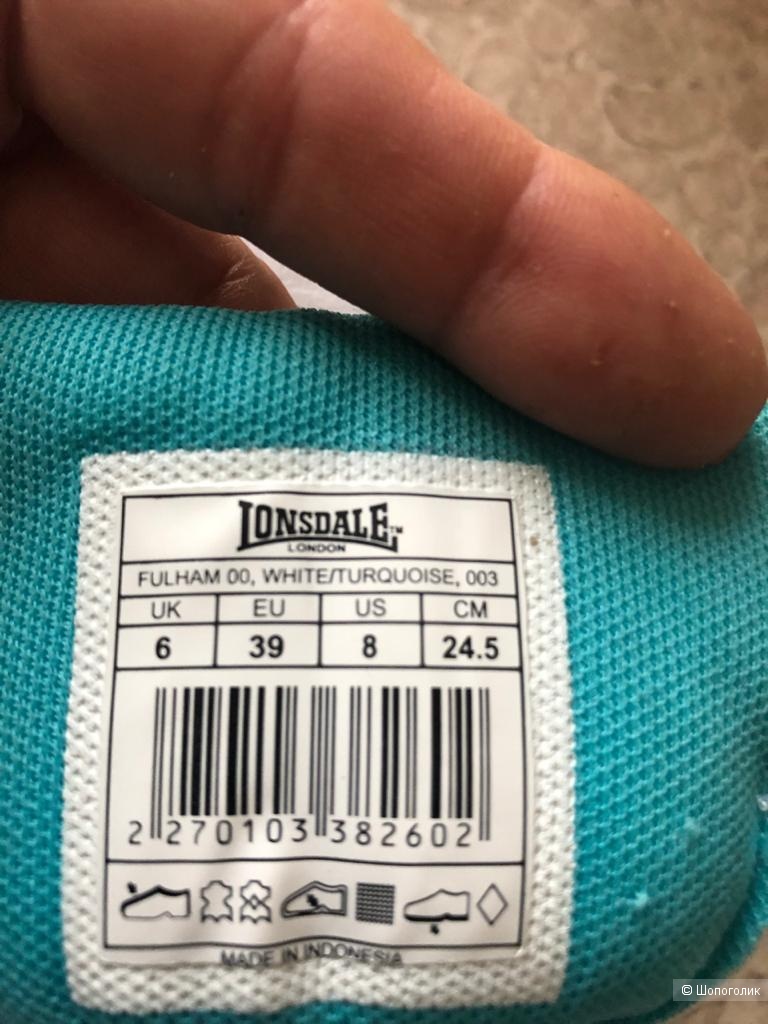 Кроссовки женские Lonsdale размер 38