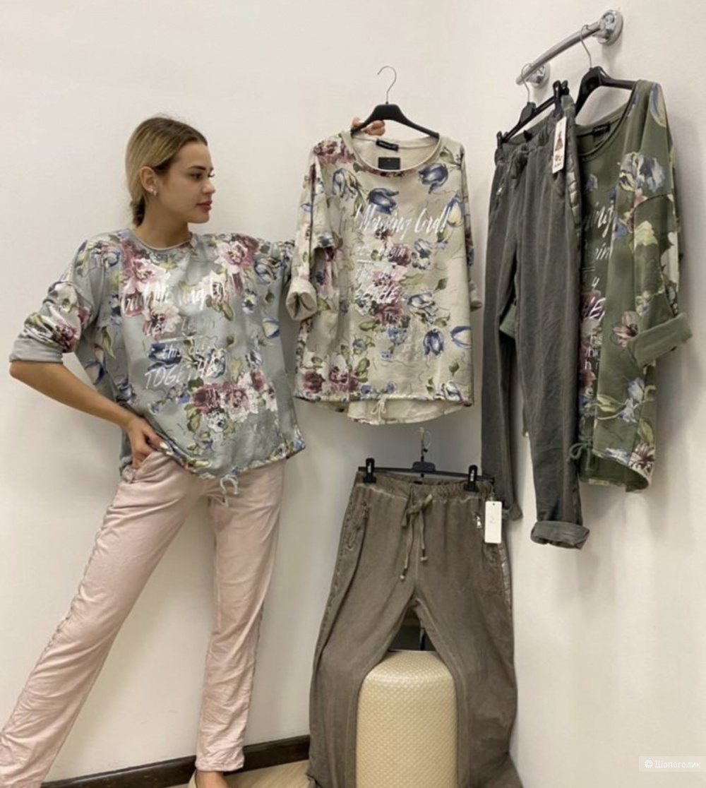 Свитшот толстовка SILVER LETTER, oversize