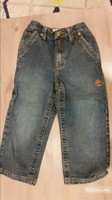 Комплект Timberland джинсы и  жилет 2-4 года