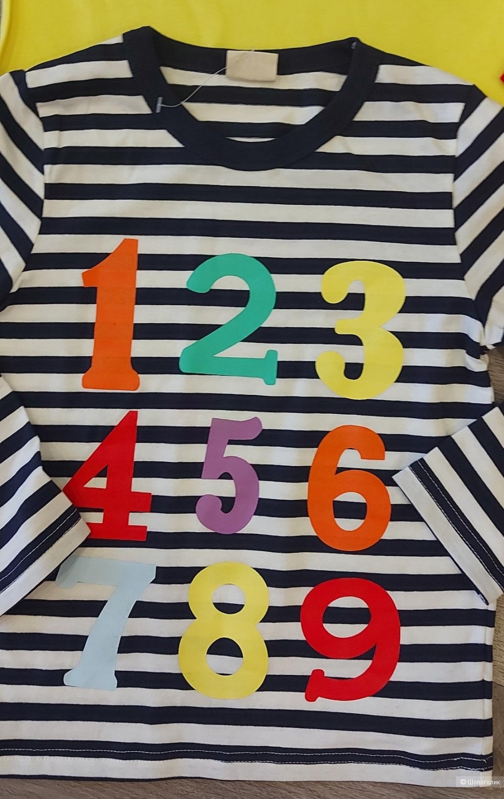 Комплект футболок логслив для мальчика на 110-116 см