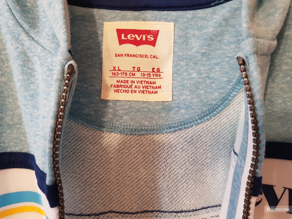 Худи подростковое Levis размер XL