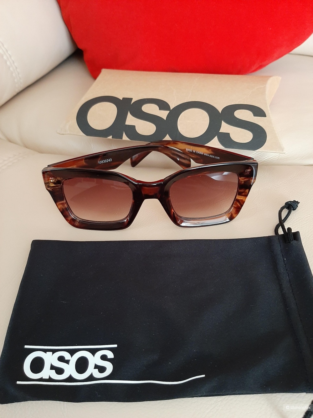 Солнцезащитные очки ASOS DESIGN, one size
