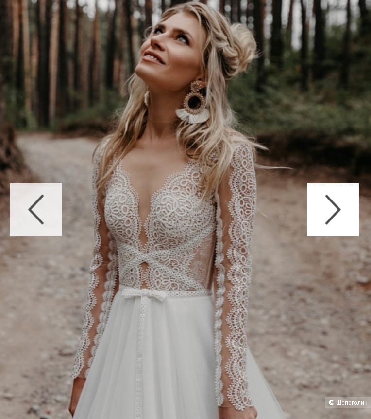 Свадебное платье ANNA KUZNETCOVА, 44 размер