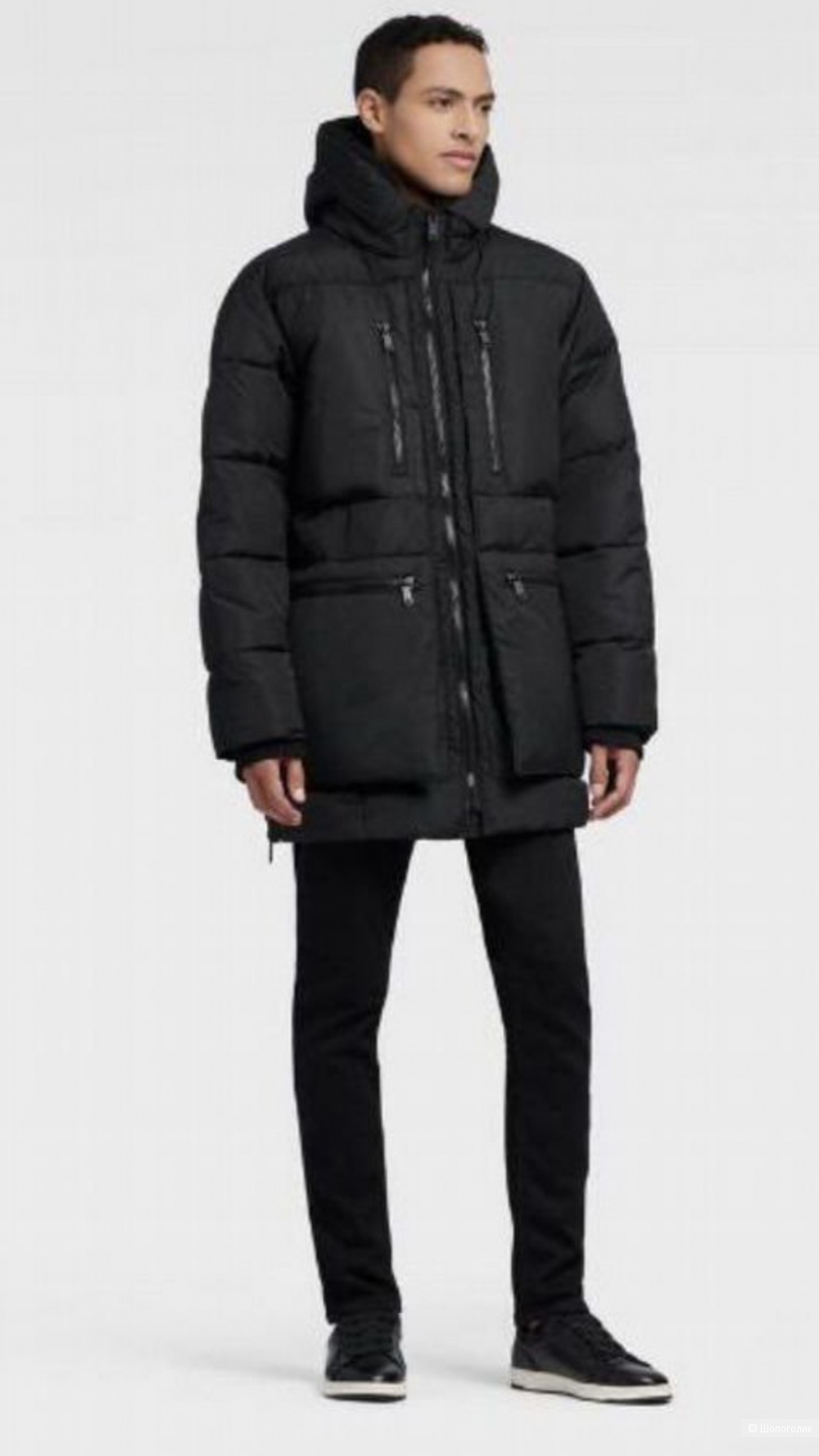 Пуховик парка DKNY, размер XL, на 54-65-58