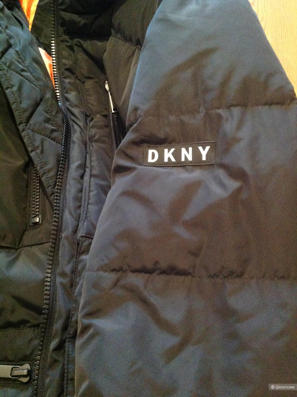 Пуховик парка DKNY, размер XL, на 54-65-58