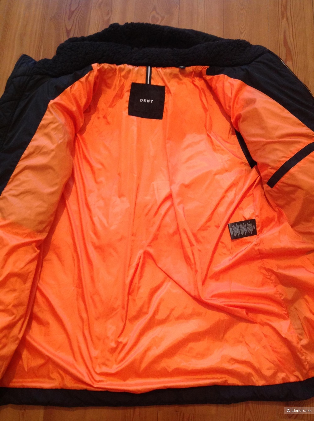 Пуховик парка DKNY, размер XL, на 54-65-58