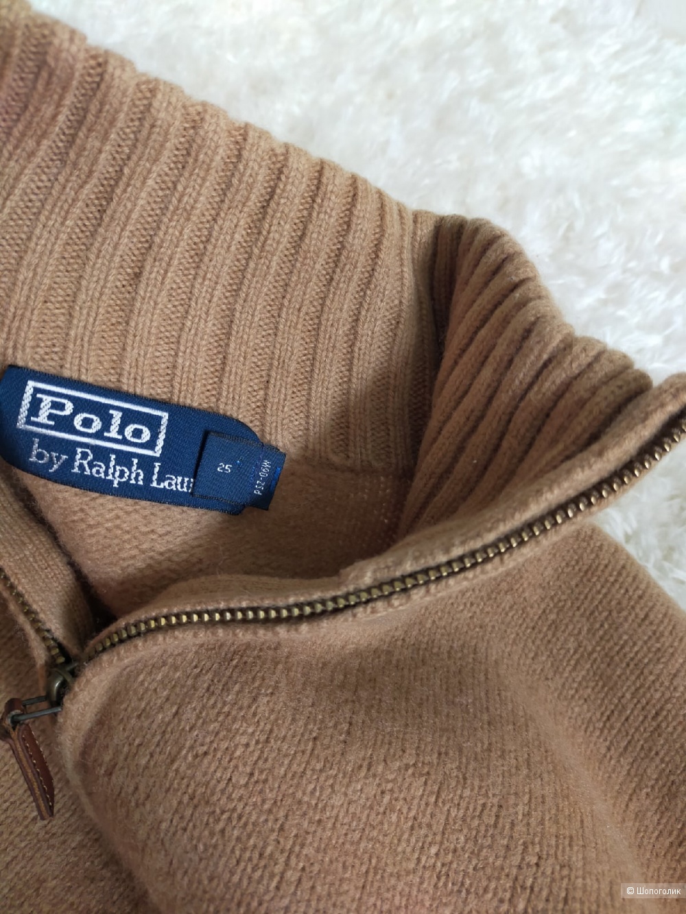 Шерстяной свитер Polo by Ralph Lauren размер XL