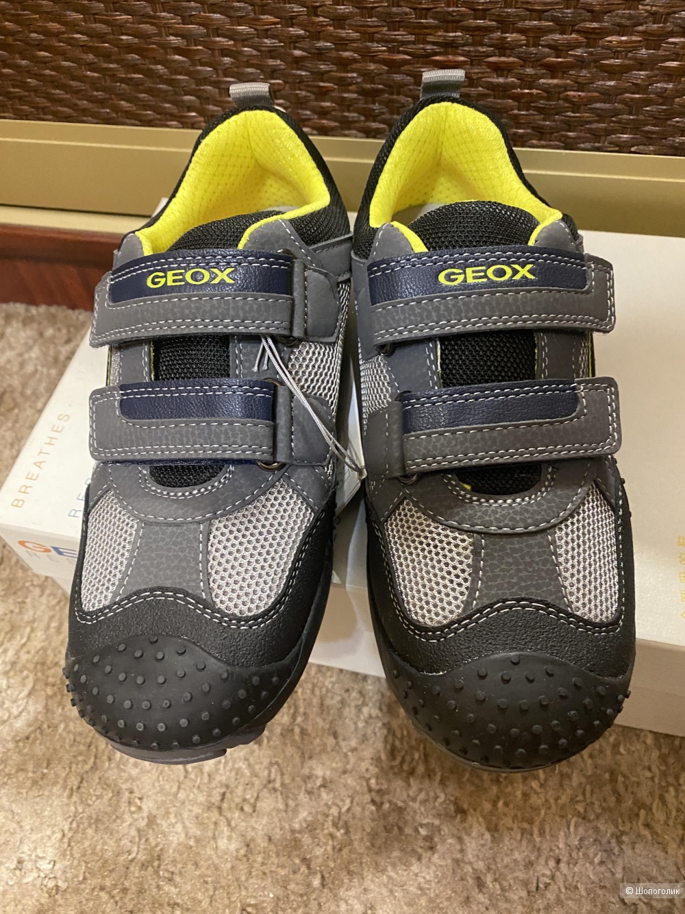 Полуботинки Geox на мальчика, р. 36, 23,5 см