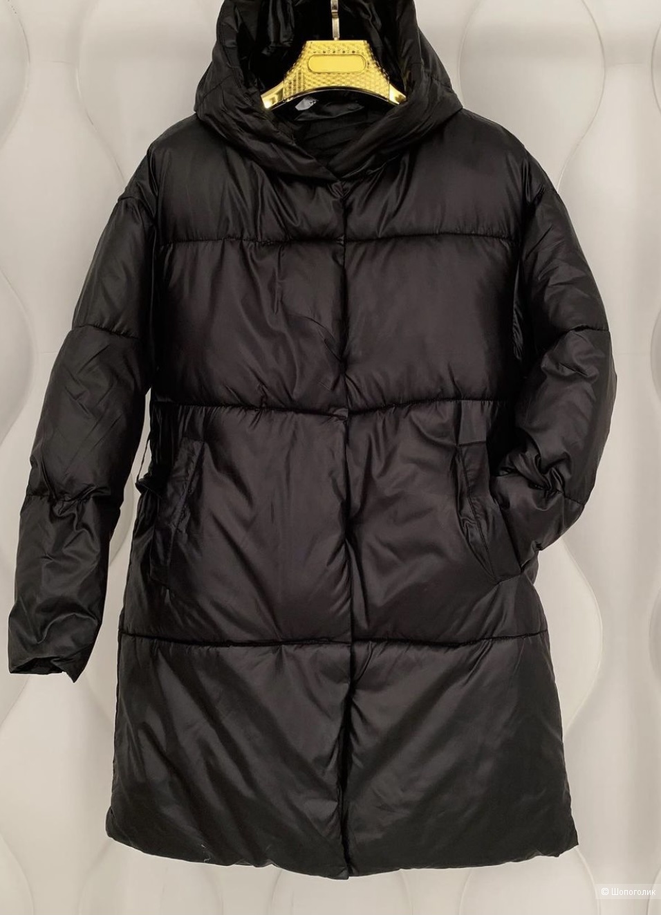 Пальто одеяло стеганое Caramel Coat, 42-48