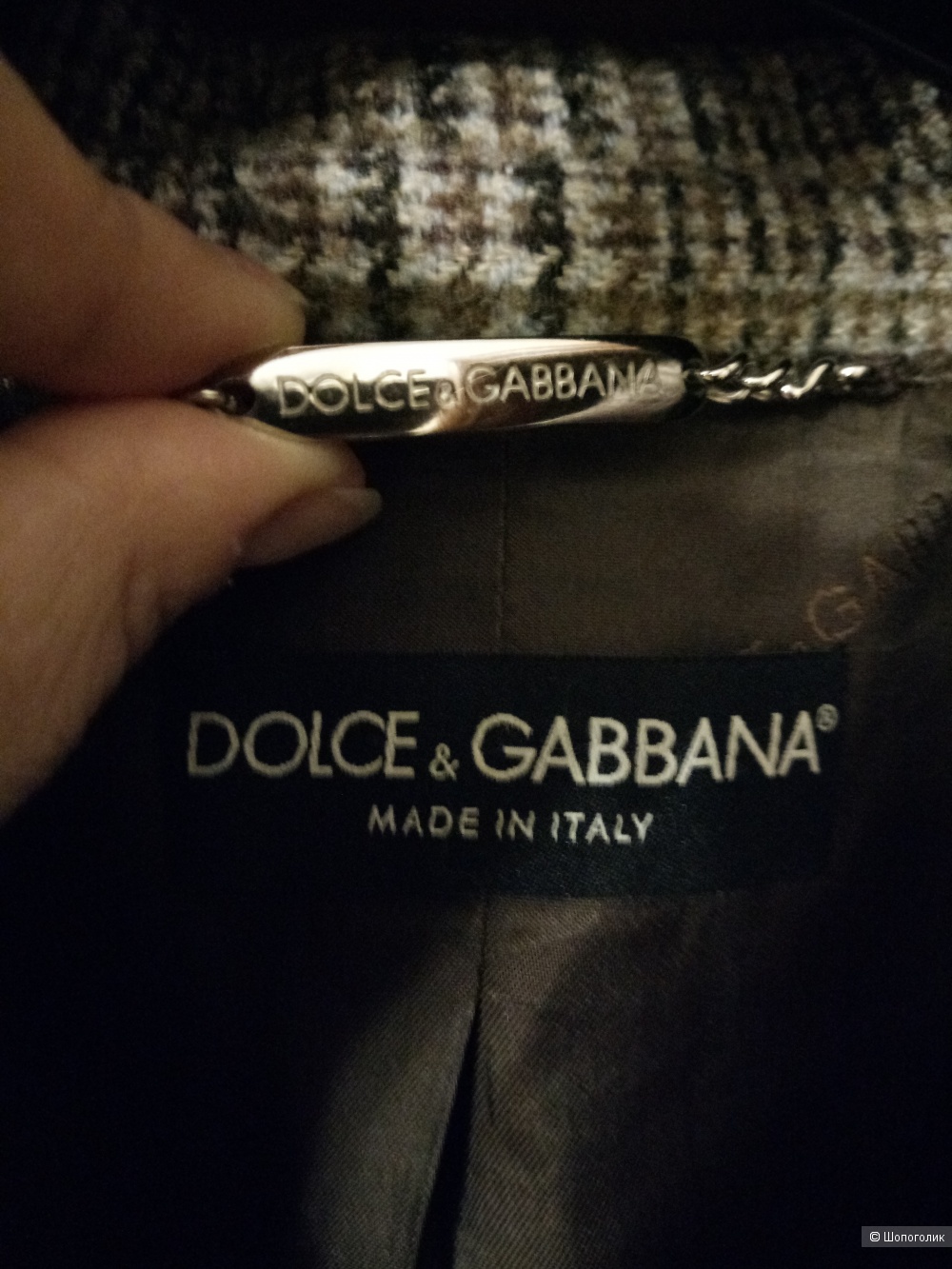 Пальто DOLCE&GABBANA, размер 42-44 рос