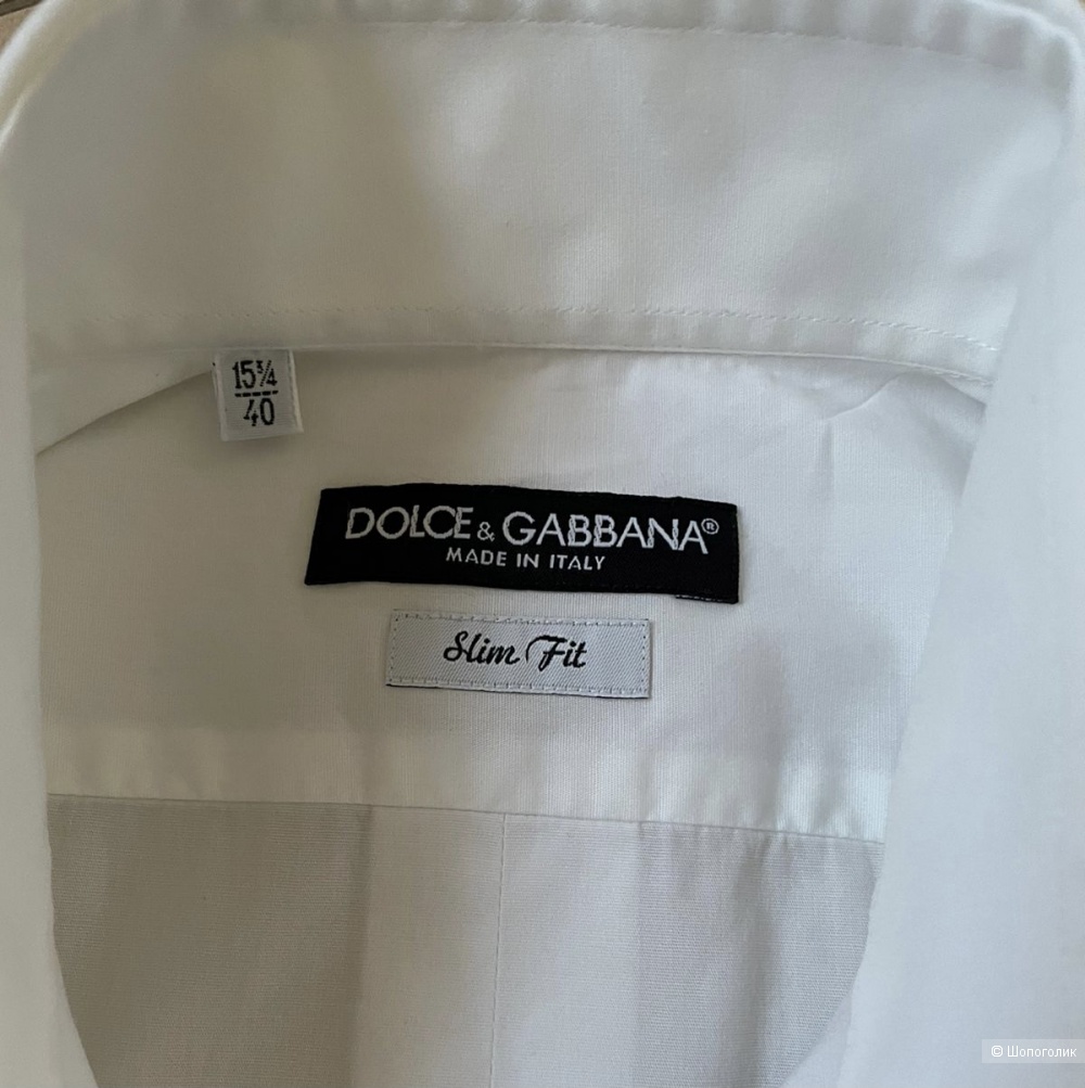 Рубашка мужская Dolce&Gabbana размер 40 ( по вороту)