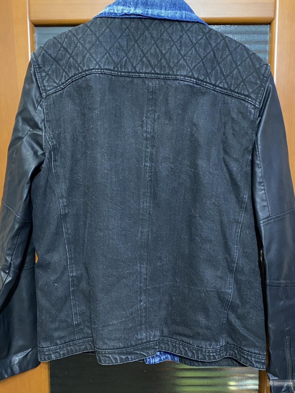 Джинсовая куртка косуха River Island, размер L, на 48-50