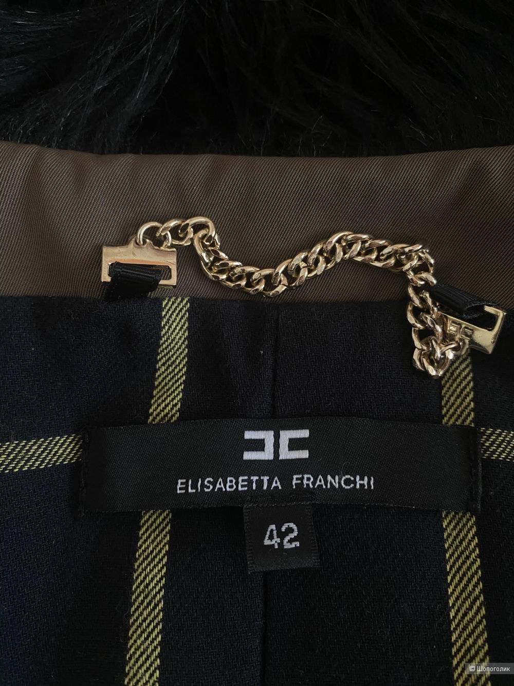Куртка Elisabetta Franchi, размер 42.