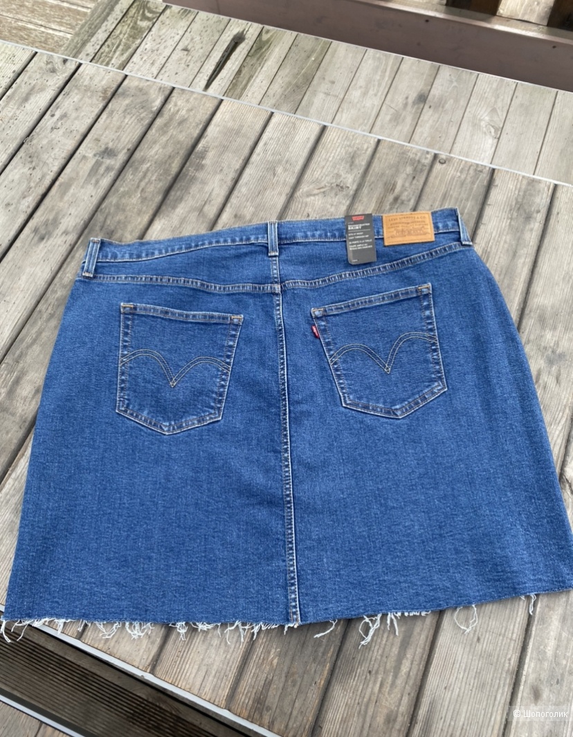 Джинсовая юбка Levi’s, W 20 (plus size, XL)