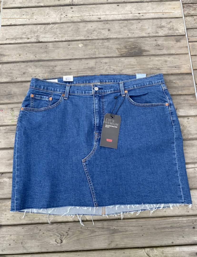 Джинсовая юбка Levi’s, W 20 (plus size, XL)