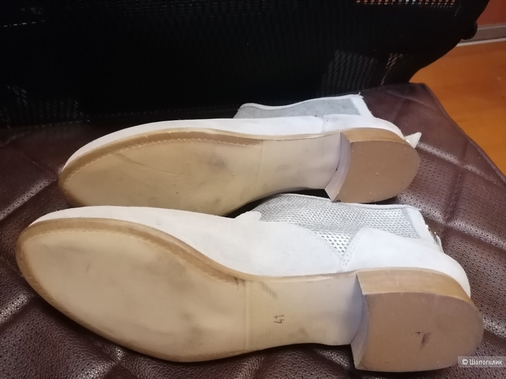 Замшевые ботинки Giorgio Venuti размер 40