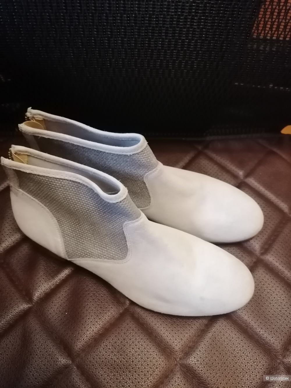 Замшевые ботинки Giorgio Venuti размер 40