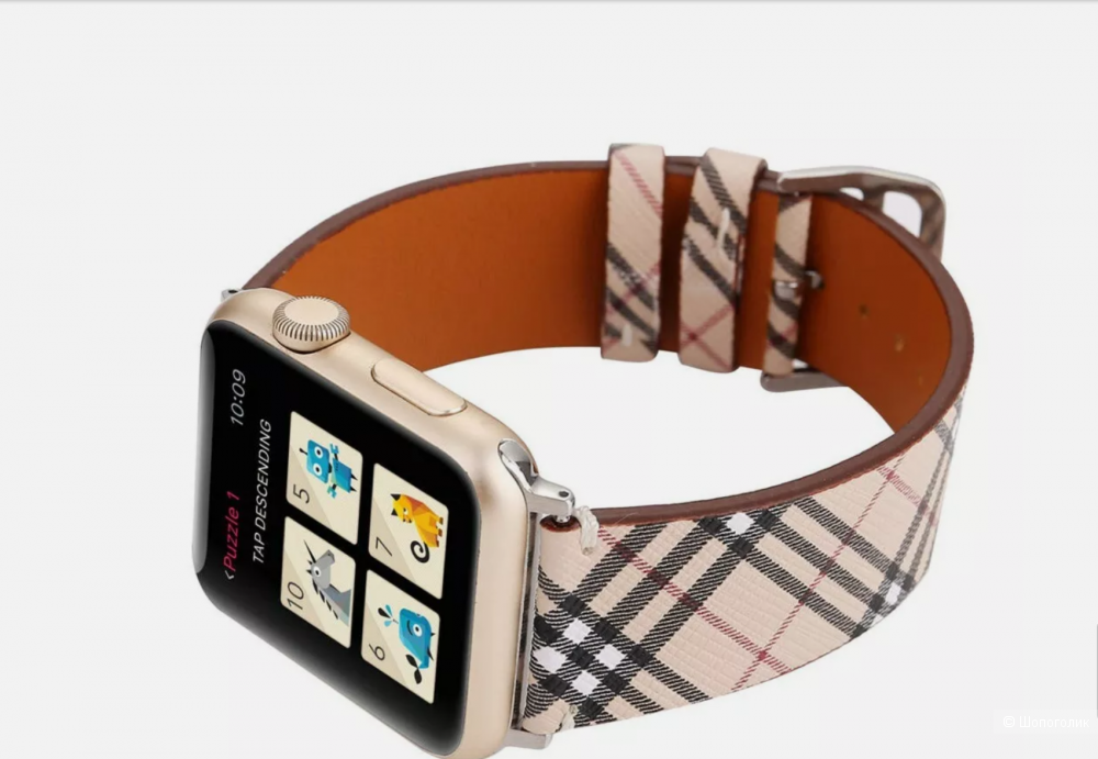 Кожаный ремешок для часов Apple Watch Series SE / 6/5/4/3/2/1  42/44