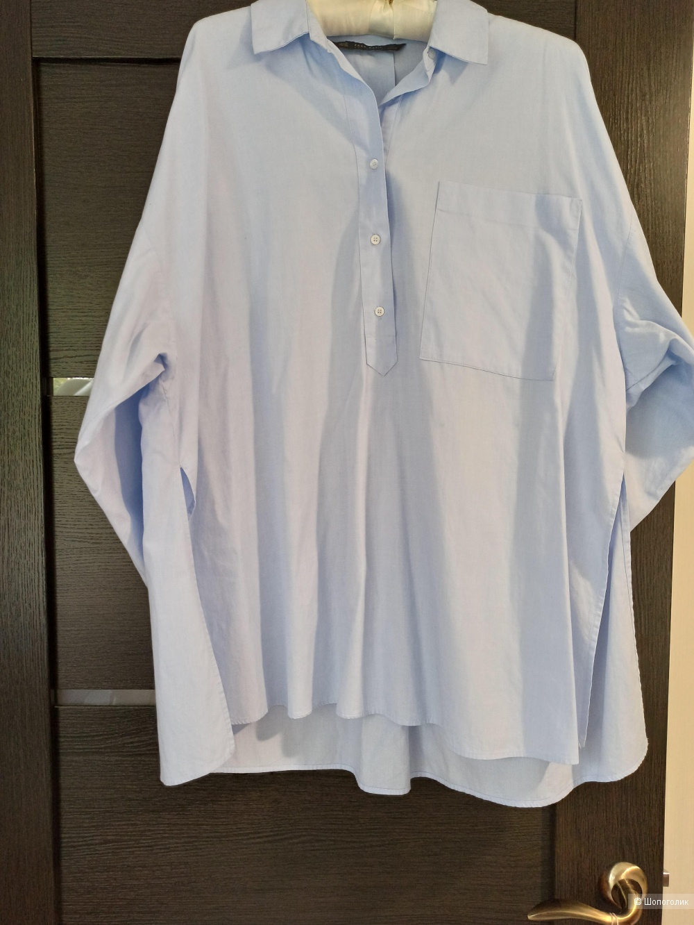 Рубашка оверсайз Zara, размер 44-48