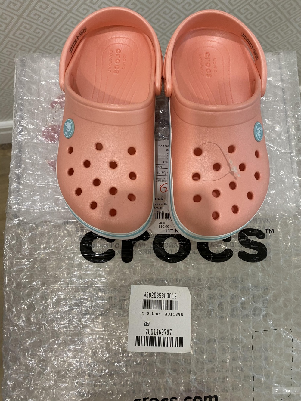 Crocs детские  размер C12 на наш 30