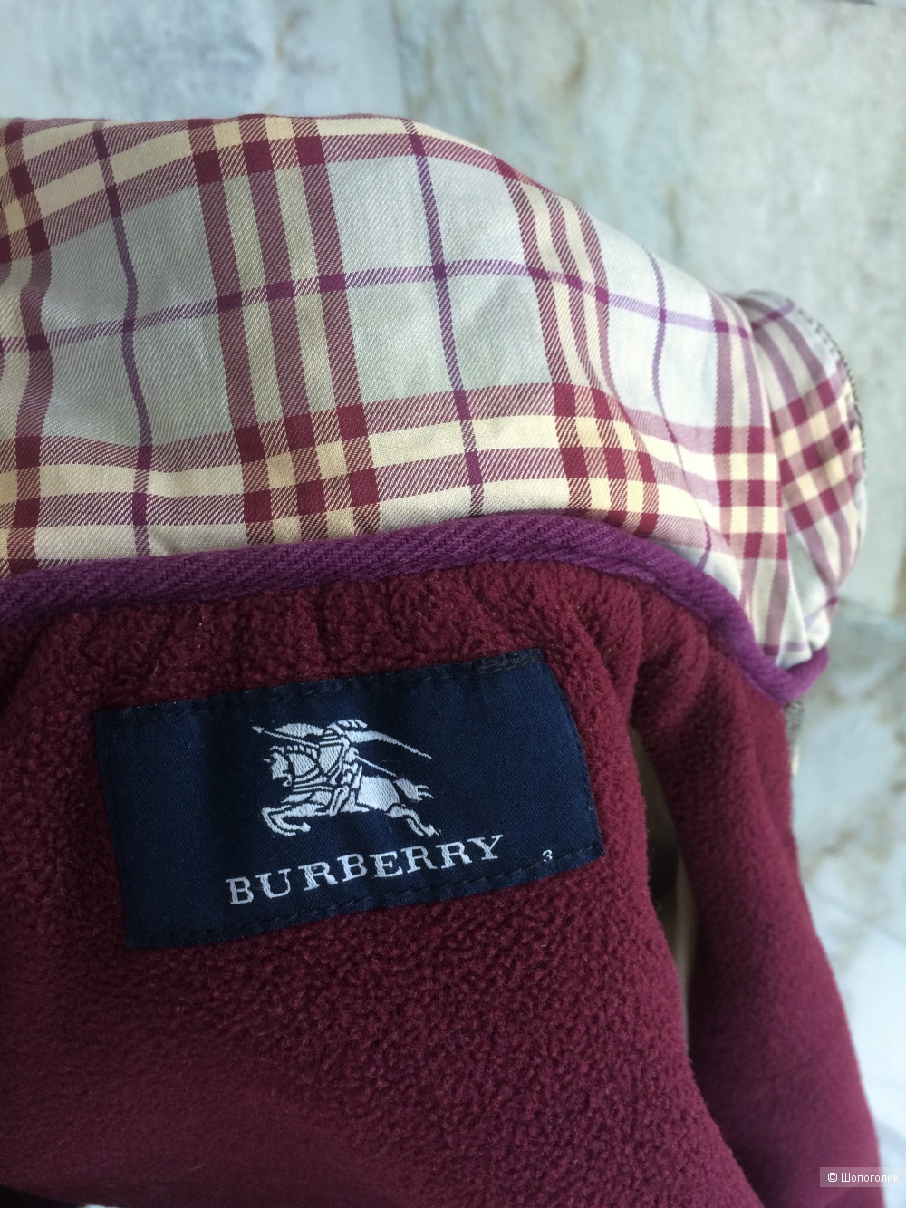 Пальто Burberry, 2-4 года
