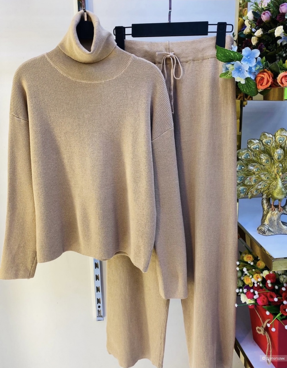Костюм спорт шик с кюлотами Cozy Chic ,42-48
