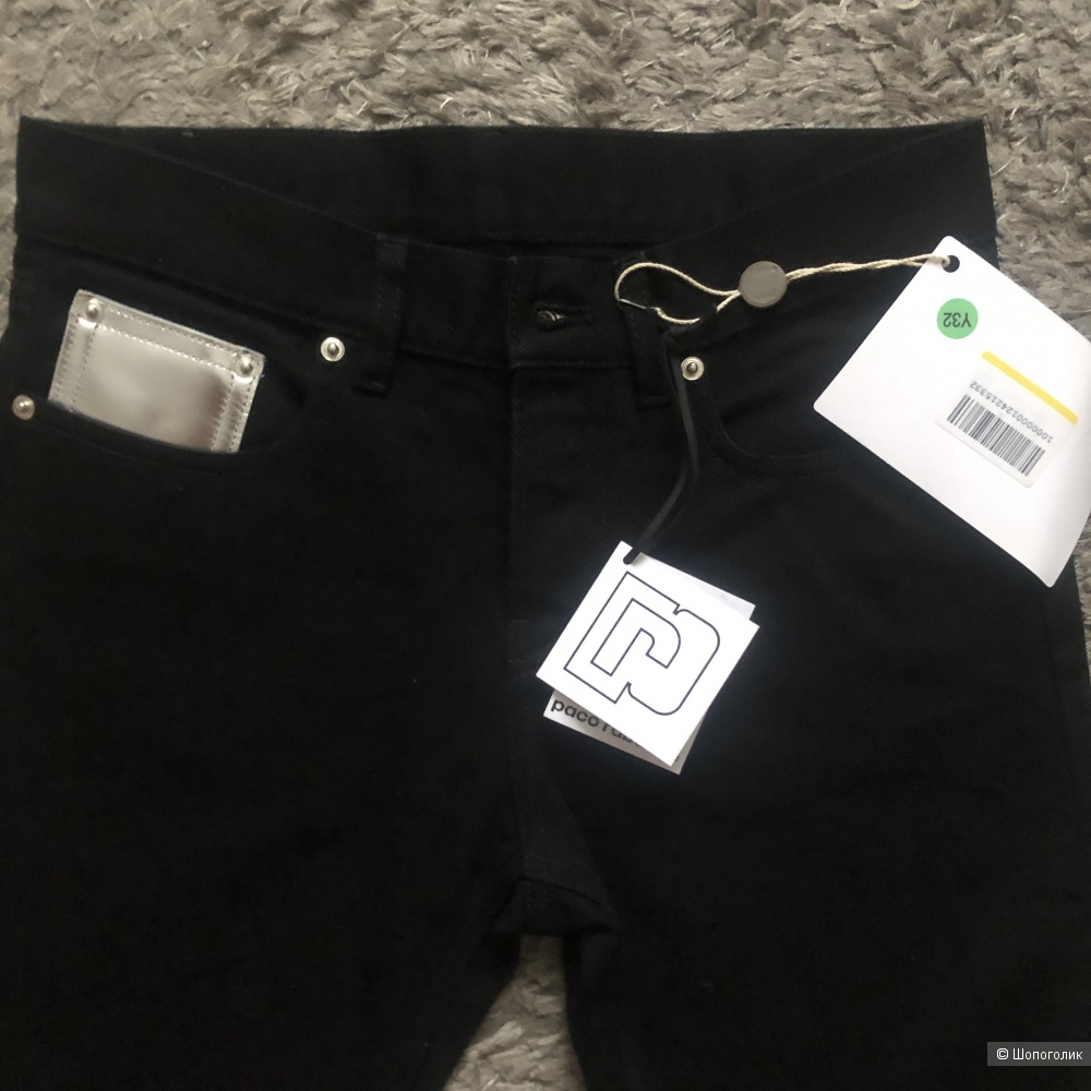 Джинсовые брюки PACO RABANNE (36FR, 42 RU)