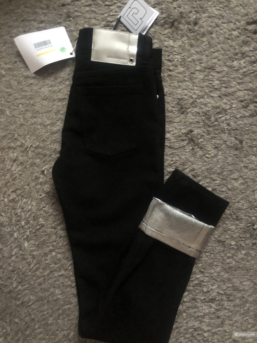 Джинсовые брюки PACO RABANNE (36FR, 42 RU)