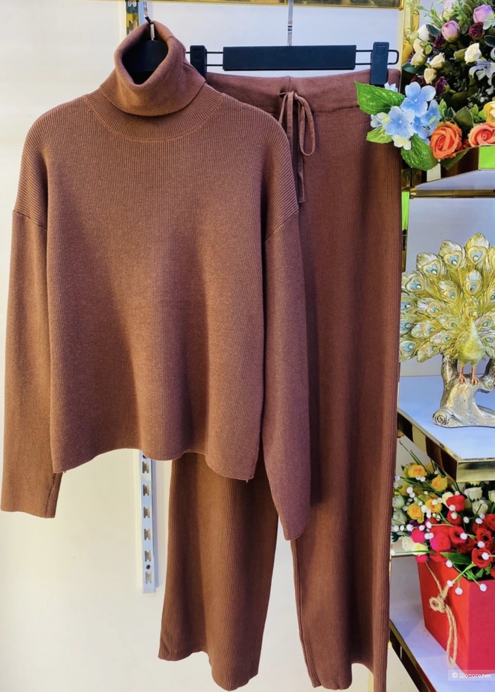 Костюм спорт шик с кюлотами Cozy Chic ,42-48