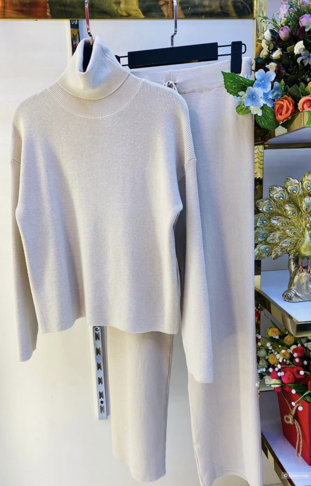 Костюм спорт шик с кюлотами Cozy Chic ,42-48
