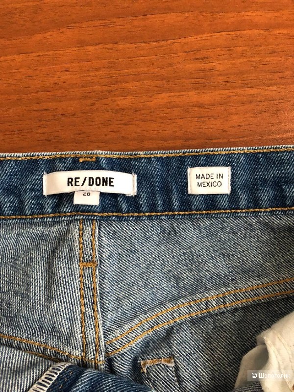 Джинсы RE/DONE 70s crop jeans, 28 размер