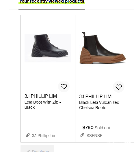 3.1 Phillip Lim, ботинки челси, размер 41