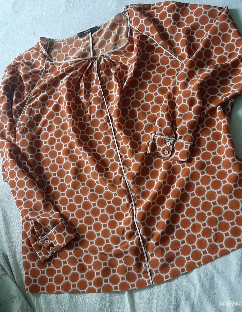 Шелковая блуза Windsor, евр.42 на 46-50
