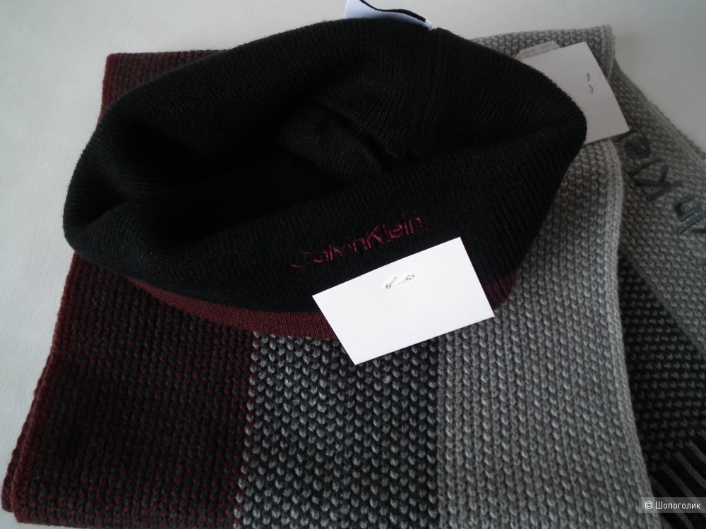 Набор шапка шарф Calvin Klein