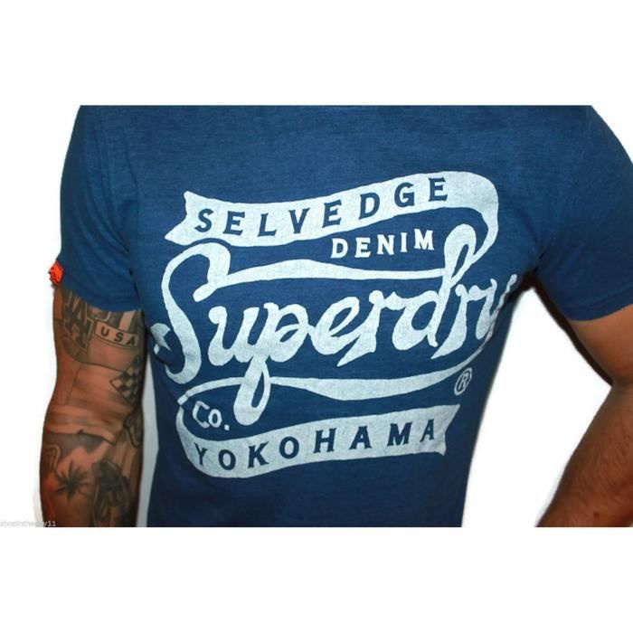 Футболка Superdry Yokohama Indigo,2XL / на 52 рус