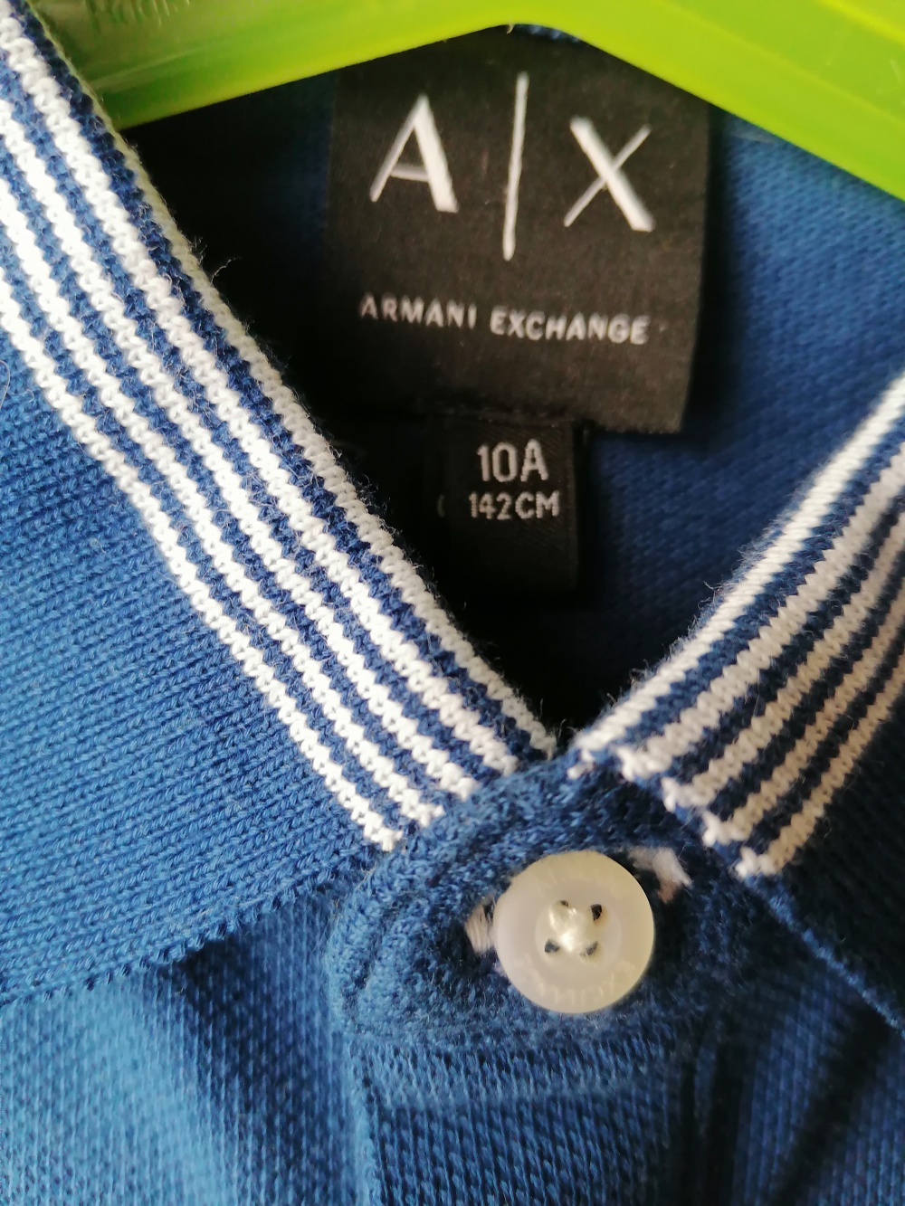 Поло Armani Exchange размер 142 (8-10 лет)