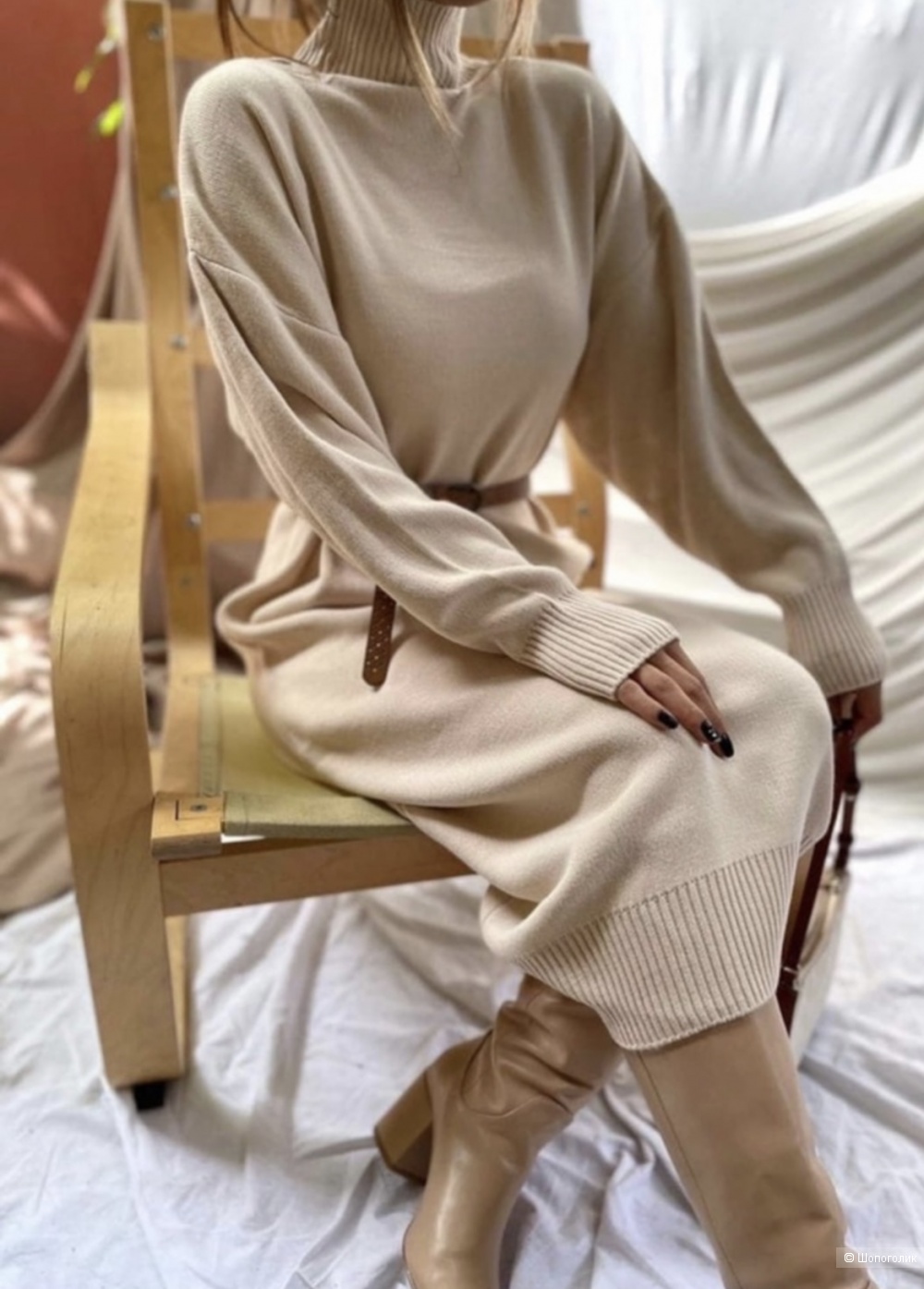 Платье свитер трикотажное MELISSA,42-48