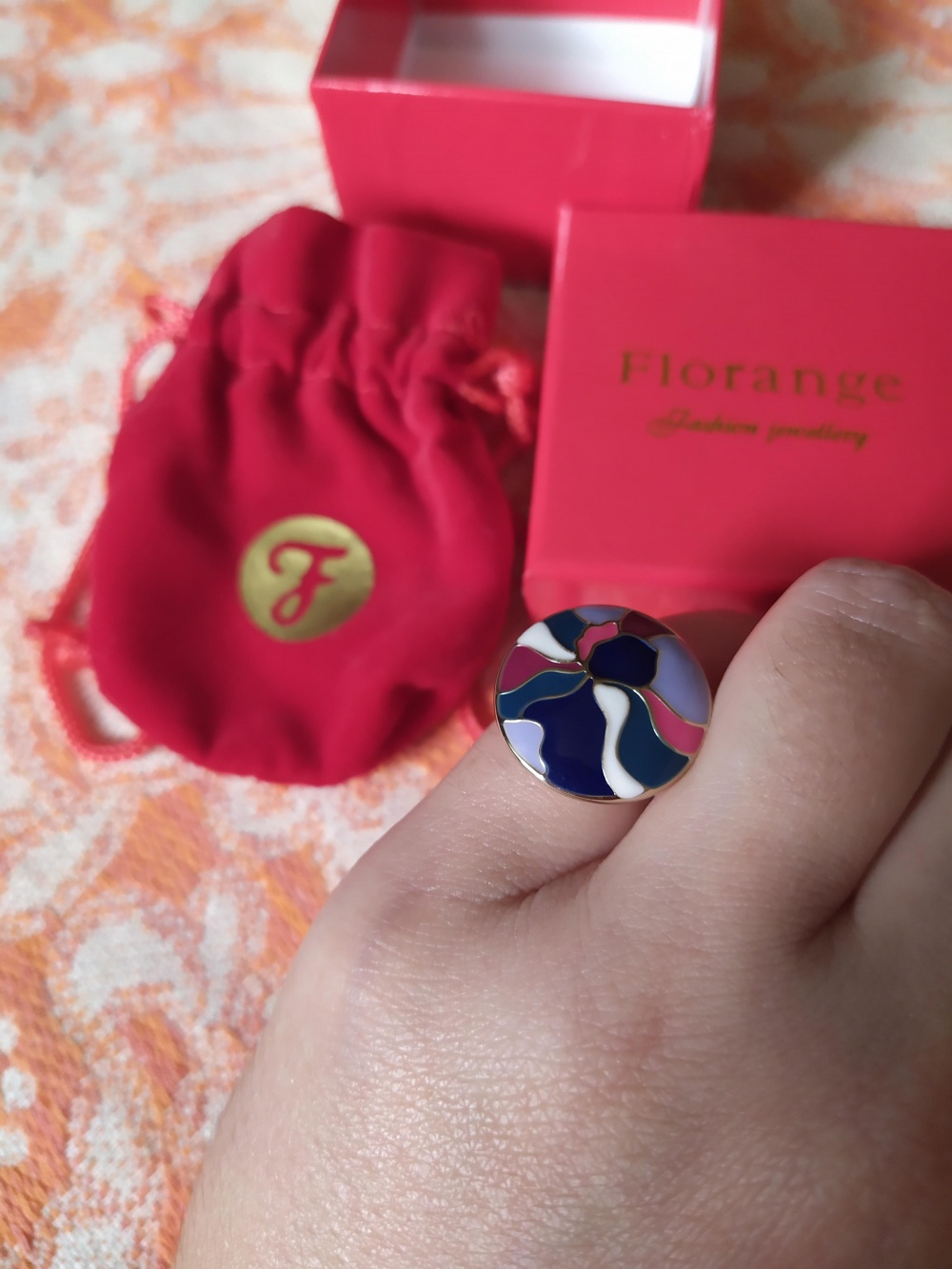 Кольцо Florange Палетт, 16 размер