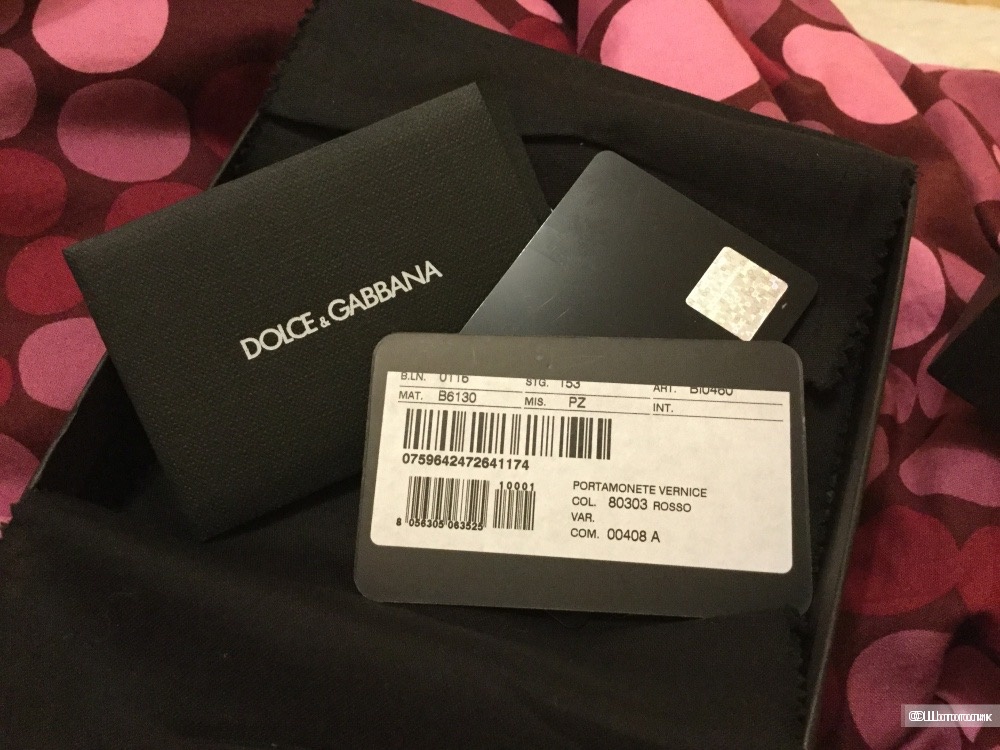 Кошелёк Dolce&Gabbana лимитированная коллекция