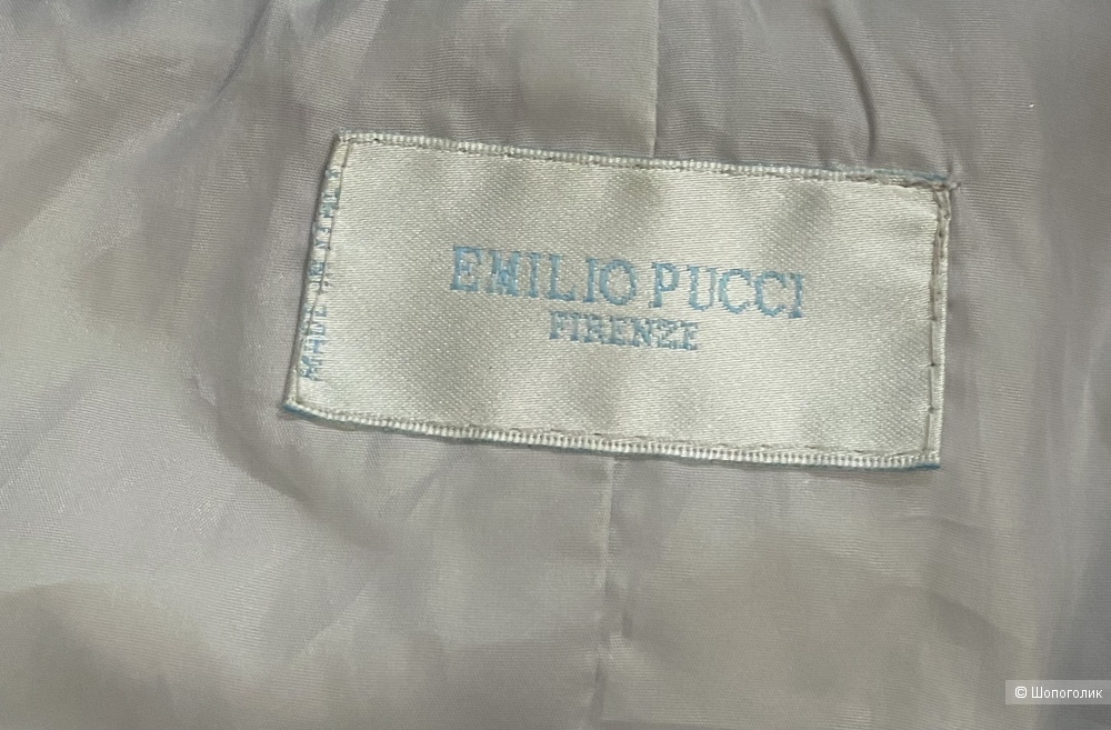 Пуховик Emilio Pucci, размер s-m.