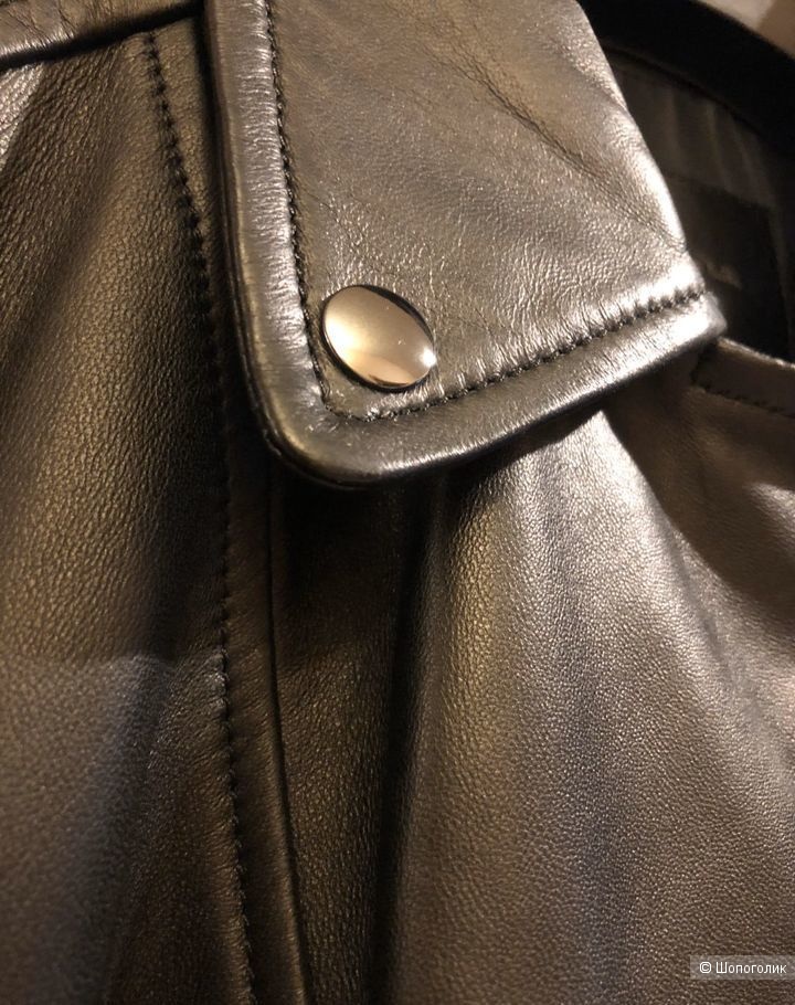 Куртка Massimo Dutti кожаная S