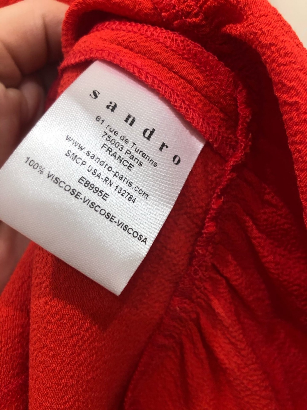 Блузка SANDRO PARIS.Размер 1.